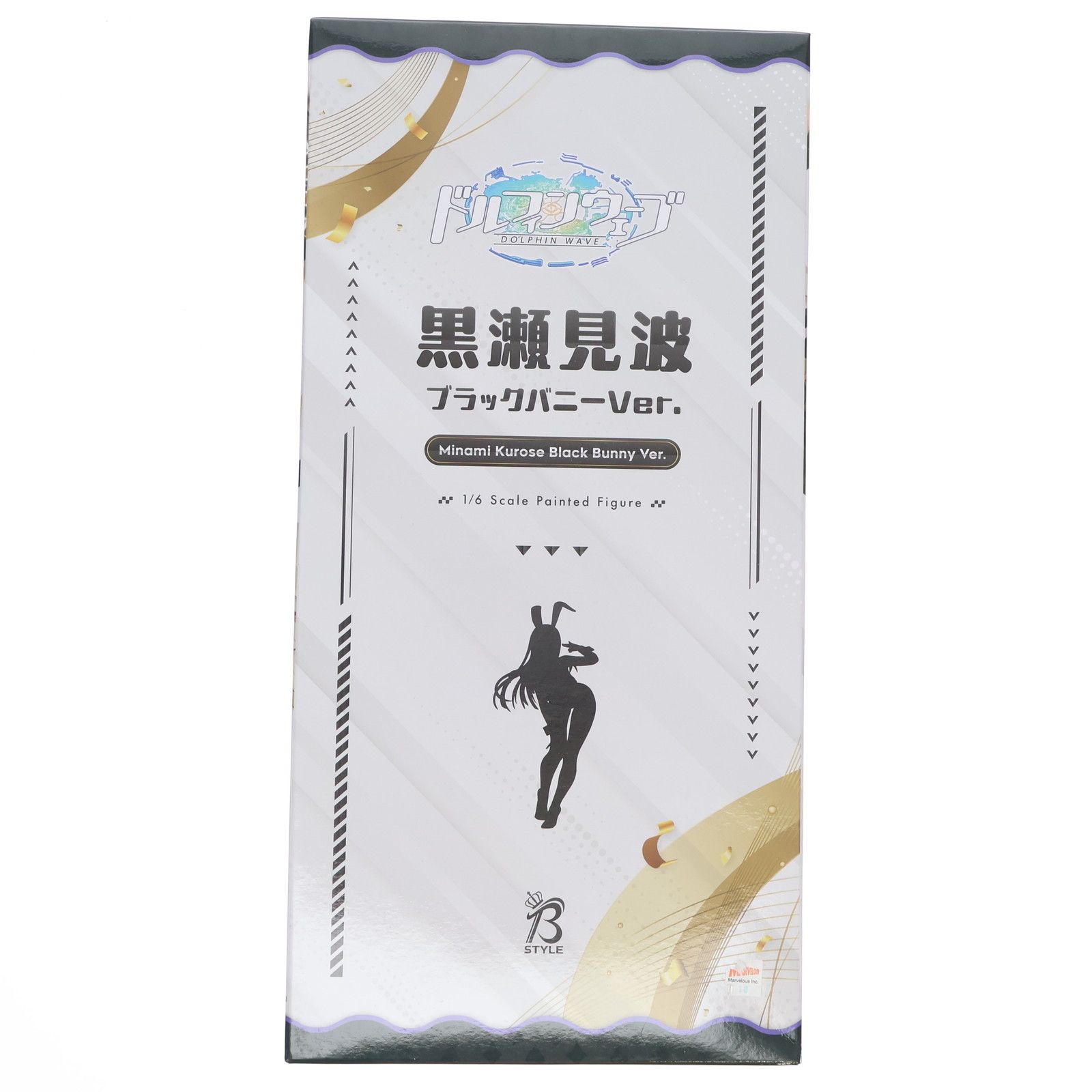 B-Style 黒瀬見波 くろせみなみ ブラックバニ-Ver. ドルフィンウェーブ 1 6 完成品 フィギュア ing フリーイング