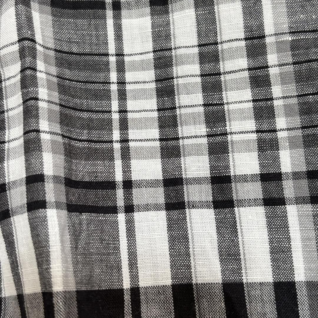 ワンピース 白黒チェック