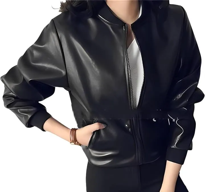 2025年最新】vegan leather short jacketの人気アイテム - メルカリ