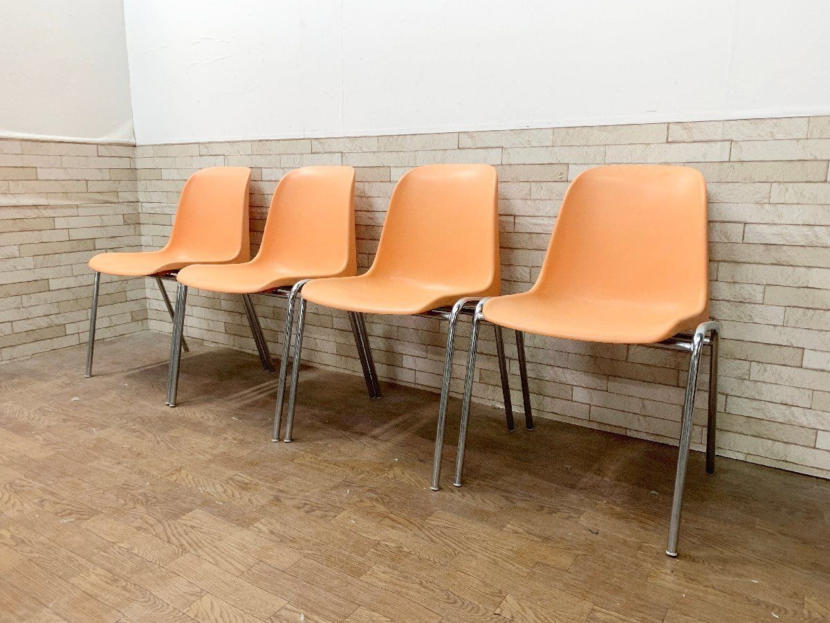 イタリア製 MOD ELENA スタッキング チェア モダン ミッドセンチュリー イタリア製 MOD ELENA スタッキング チェア モダン ミッドセンチュリー