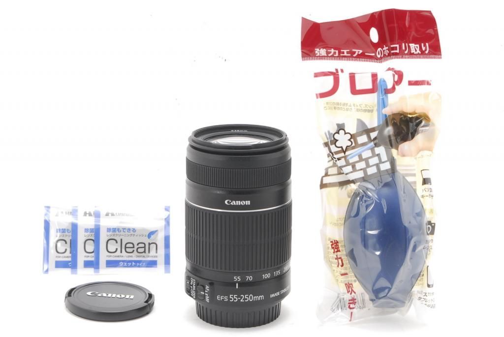 ❤️極美品✨軽量コンパクト＆手ぶれ補正☆キヤノン Canon EF-S 55