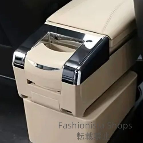 コンソールボックス USBポート付 アームレスト 多機能収納 センター肘掛け 汎用車用 内装アクセサリー 中央コンソール 調整 設計 取り付け簡単 幅11.5?20cm応 長時間運転サポート 車内快適化 カスタムパーツcp5