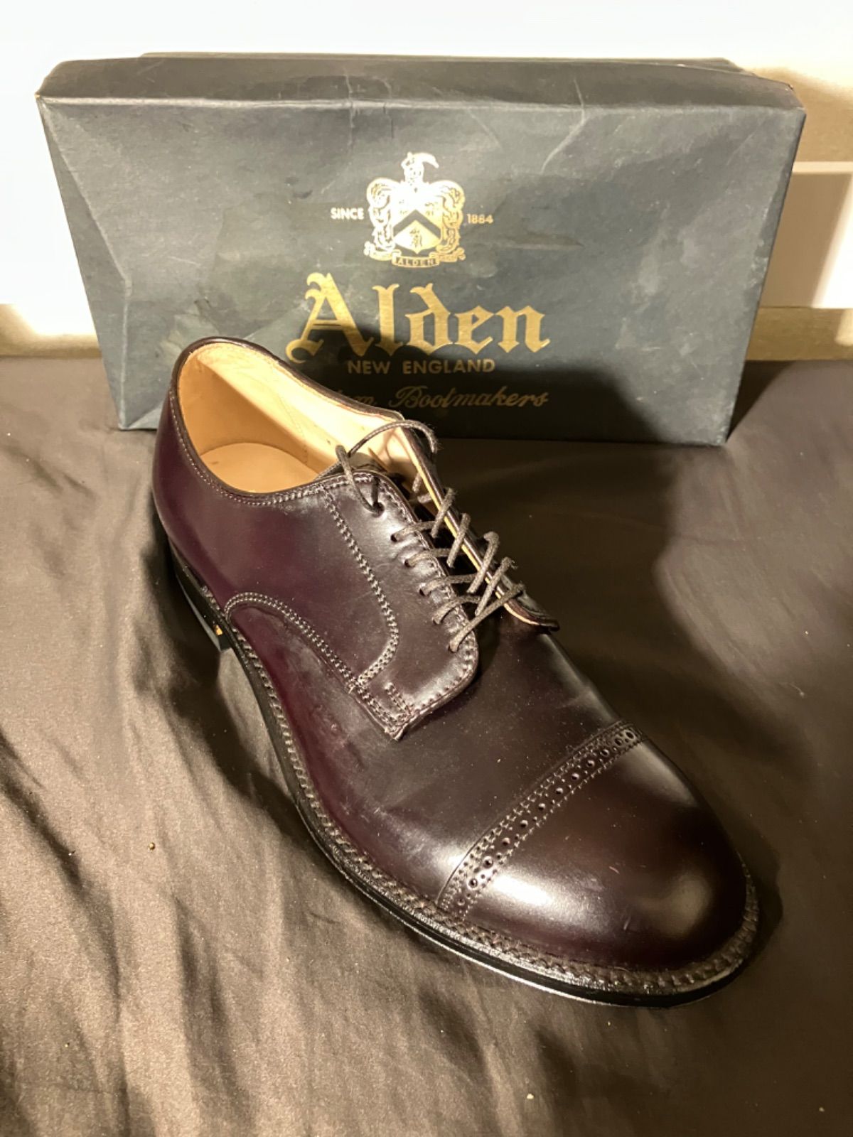 激安】【激安】ALDEN オールデン 56201 キャップトゥバーガンディ