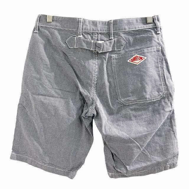 ダントン DANTON ショートパンツ ハーフパンツ 千鳥格子 シンチ