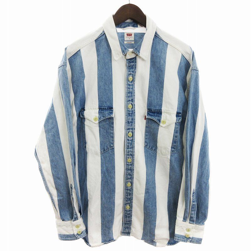 リーバイス Levi's デニムシャツ ジャケット 長袖 ストライプ