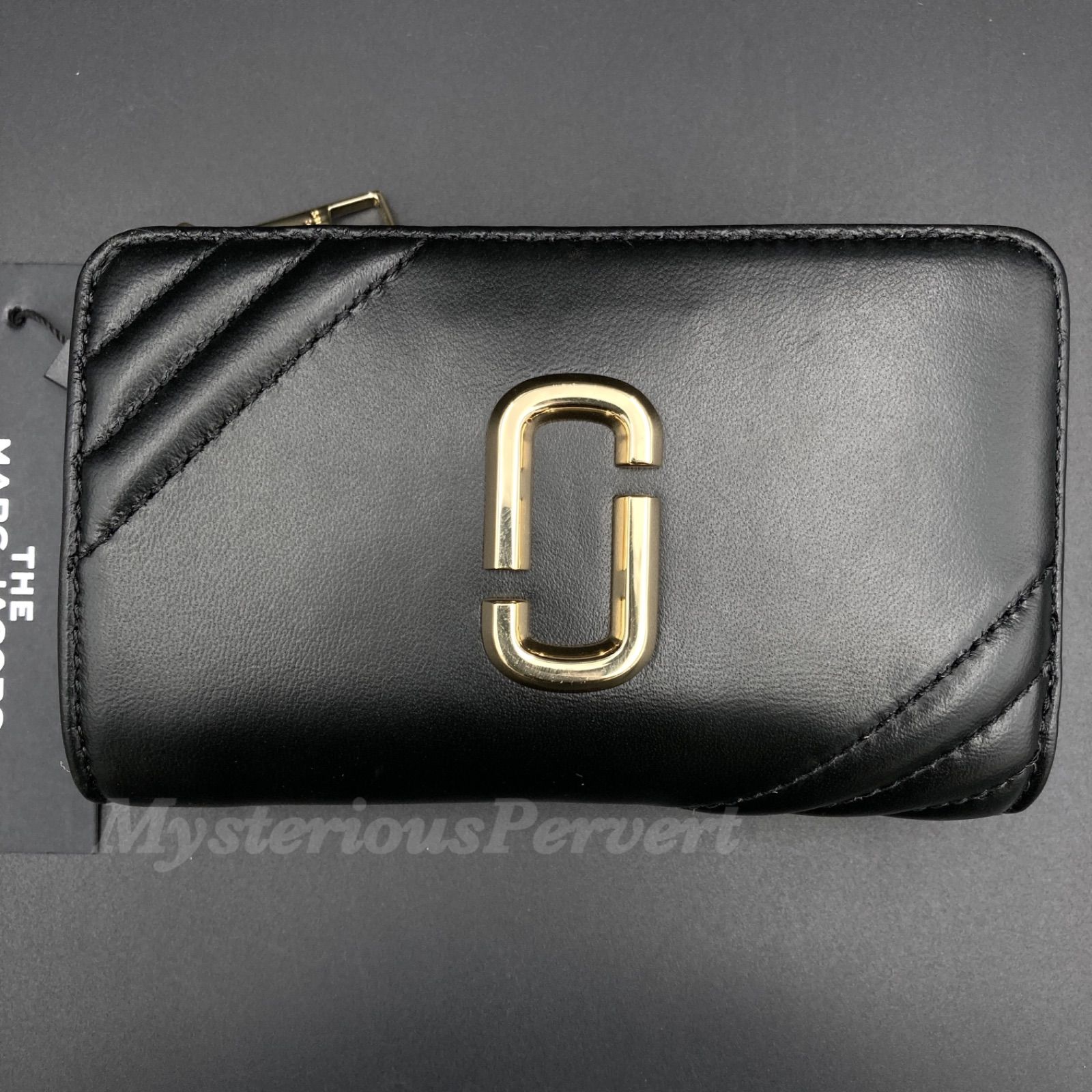 036)Marc Jacobs マークジェイコブス ザ グラム 二つ折り 財布