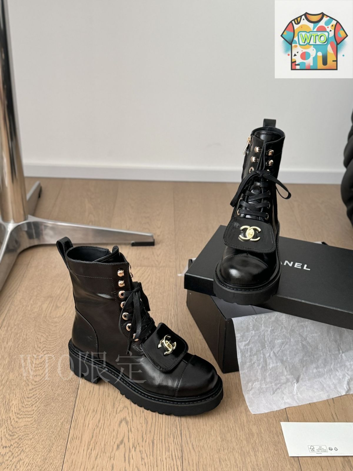 CHANELショートブーツ 楽天市場】CHANEL シャネル ショートブーツ カーフ パテント