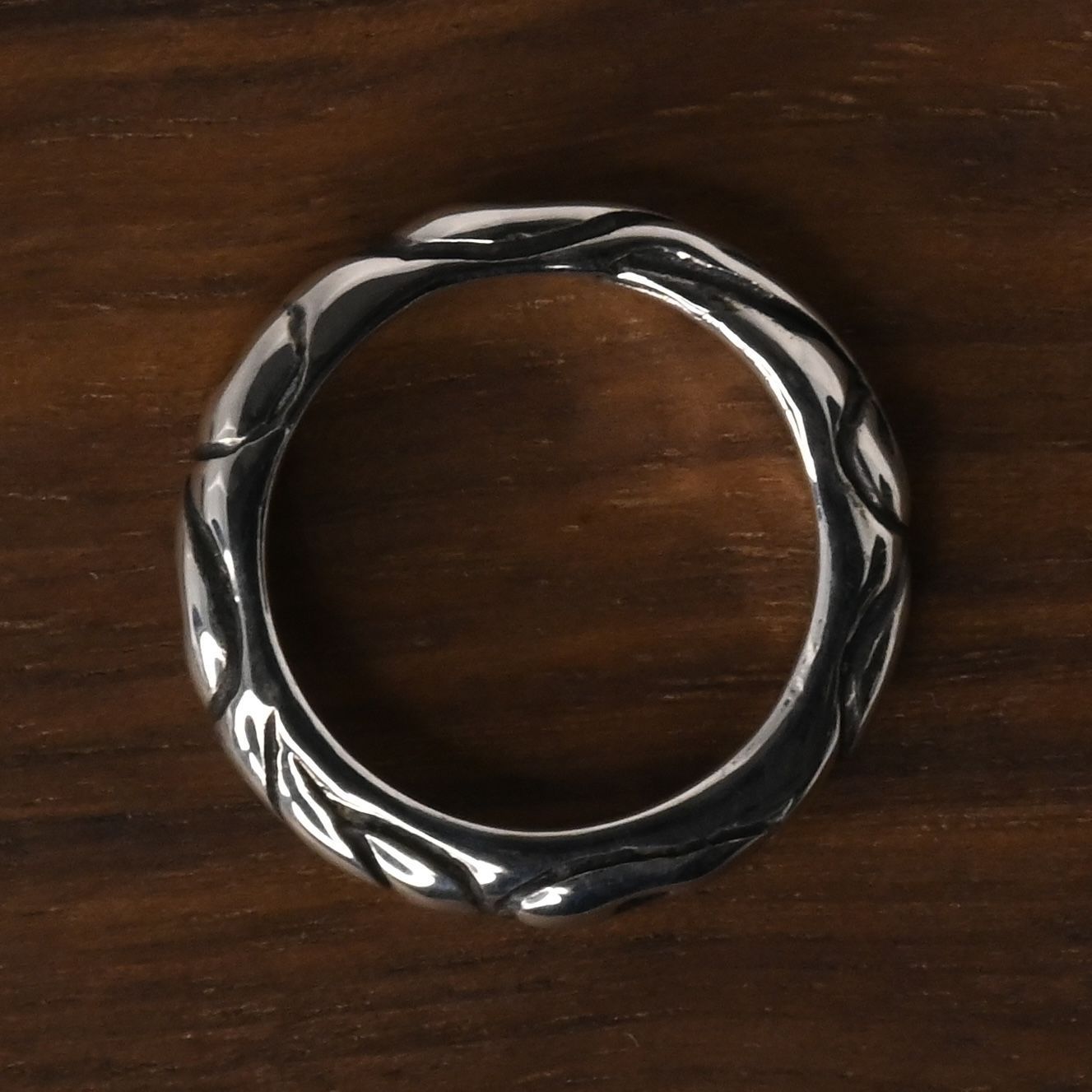 研磨済】ROYAL ORDER シルバー リング 6.5号 SILVER925 ロイヤル