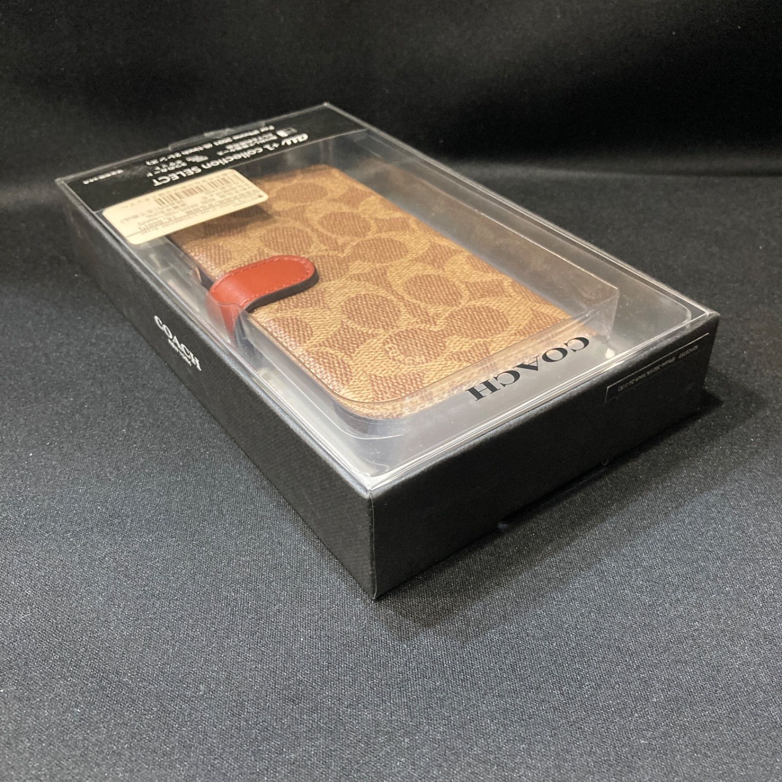 【新品未使用】COACH iphone15 対応ケース・シグネチャー キャンバス COACH iphone15 対応ケース・シグネチャー キャンバス