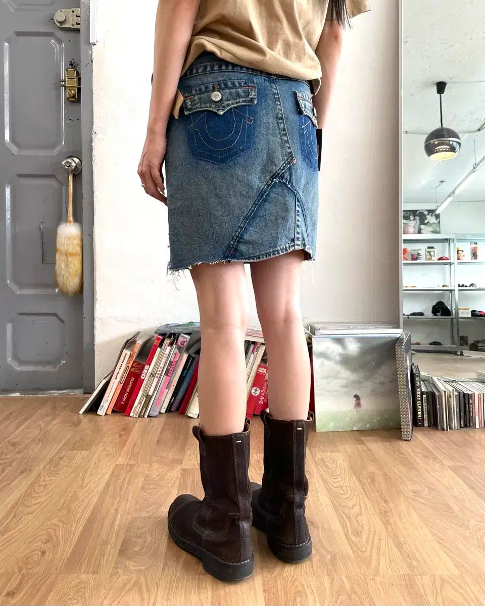 27 TRUE RELIGION トゥルーレリジョン デニム スカート
