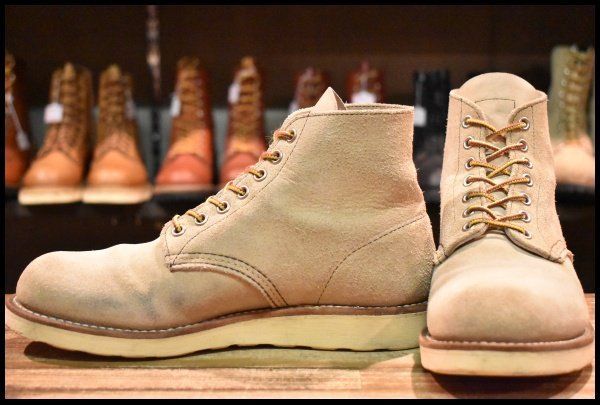 7D 10年 レッドウィング 8167 スエード アイリッシュセッター ホーソーンアビレーンラフアウト ブーツ redwing HOPESMORE FJ182