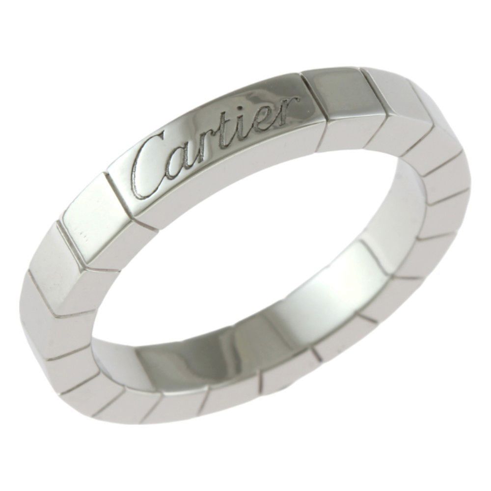 レディース特価】 カルティエ ラニエールリング Cartier 指輪 9号 WG ホワイト ... 28000円