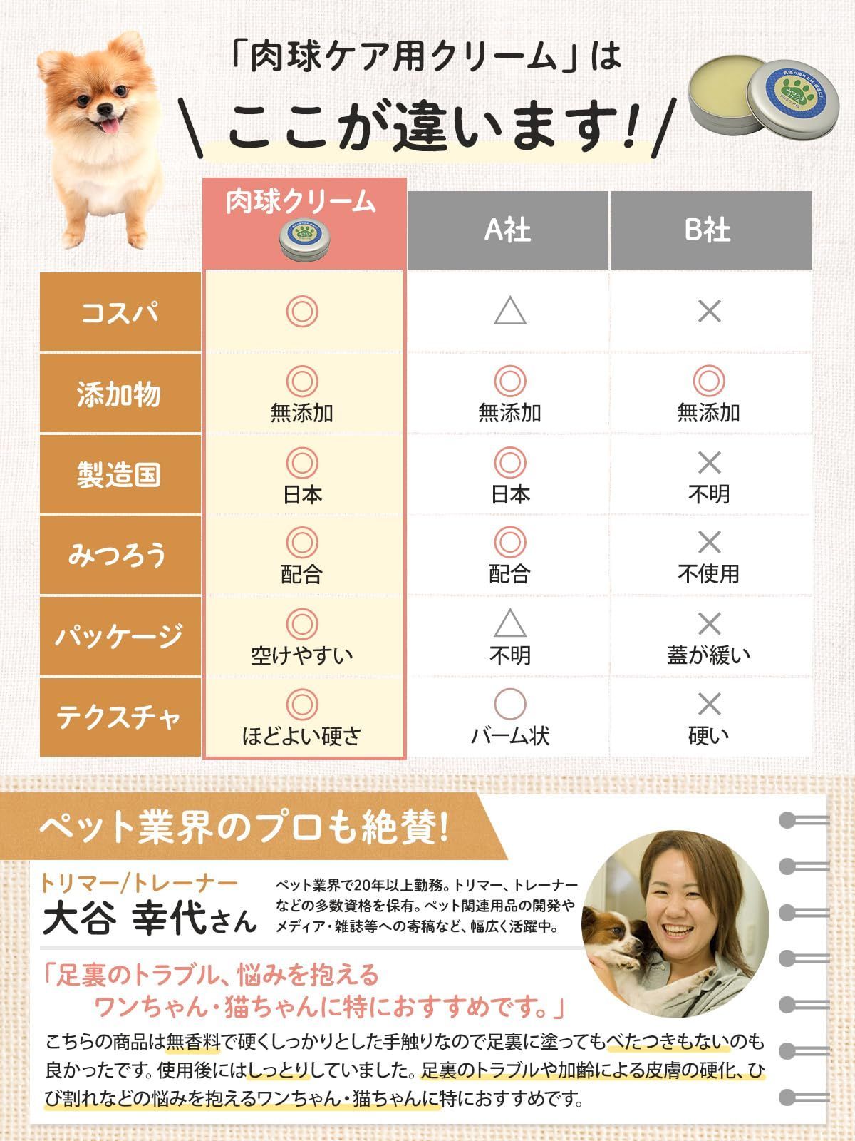肉球クリーム