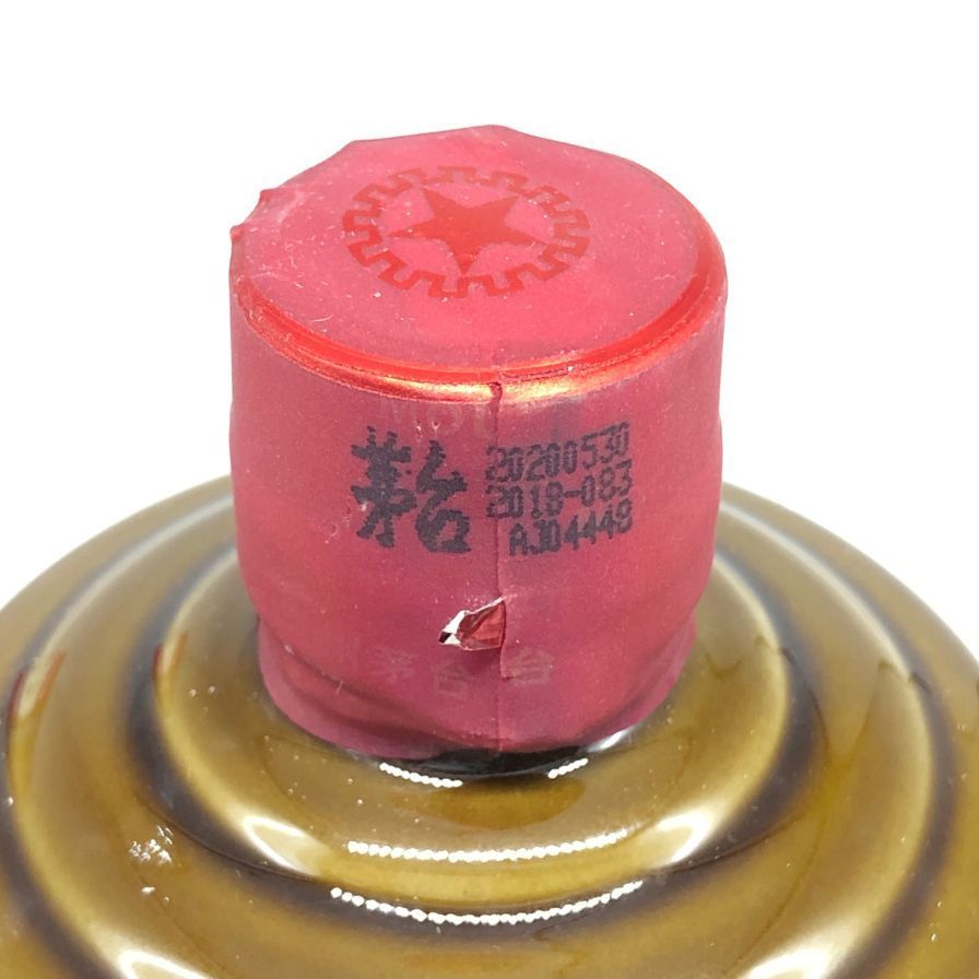 貴州茅台酒 天女ラベル茶陶器ボトル 2023 500ml 53% 貴州茅台酒 天女