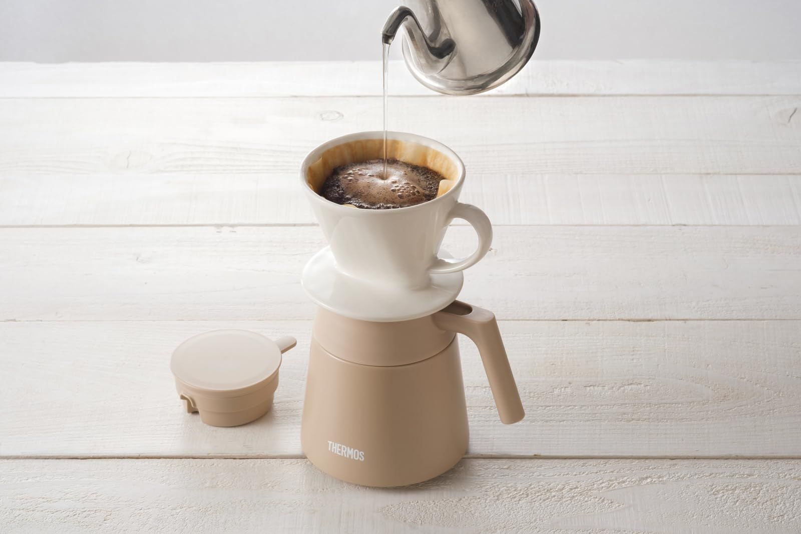 真空断熱コーヒーサーバー サーモス 720ml THERMOS 片手で注げる