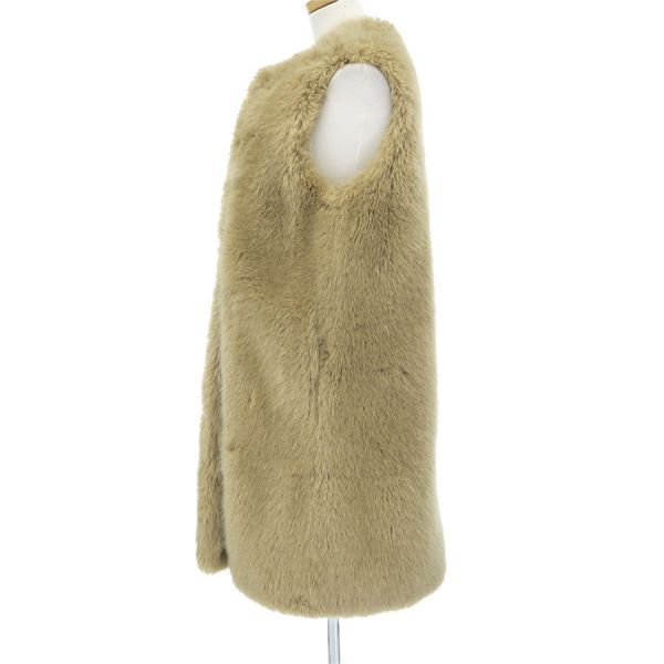 ステラマッカートニー フェイクファーコート Bランク