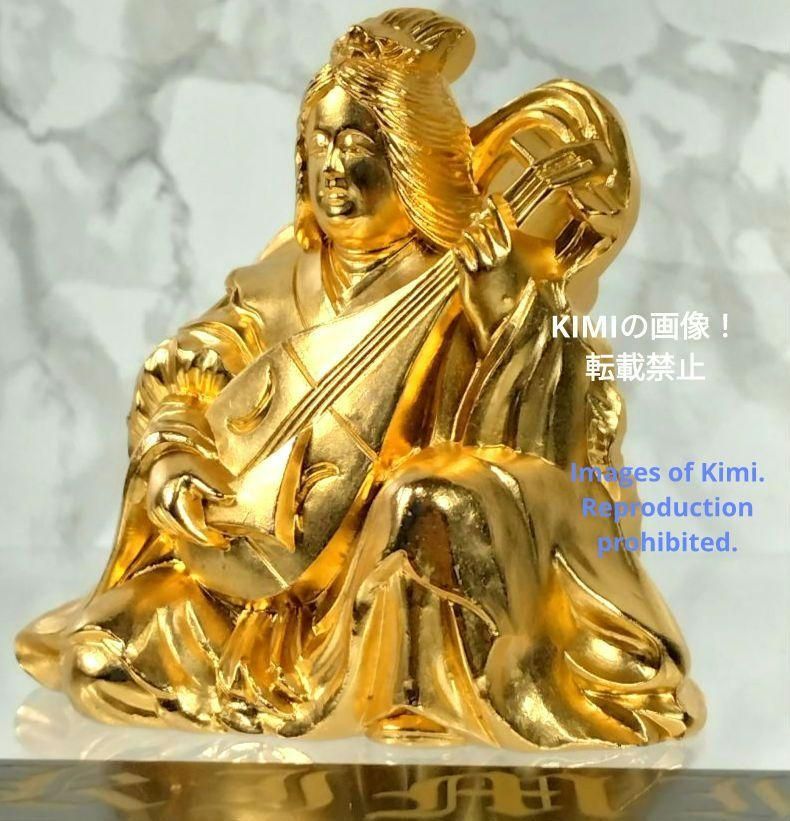 高岡銅器、秀雲　毘沙門天、弁財天24KGPの置物 高岡銅器、秀雲 毘沙門天、弁財天24KGPの置物 - メルカリ