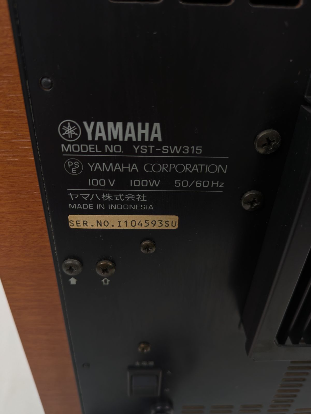 YST-SW315