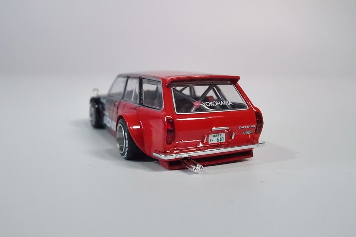 KAIDO HOUSE ミニGT DATSUN 510 WAGON ADVAN ダットサン 510 ワゴン
