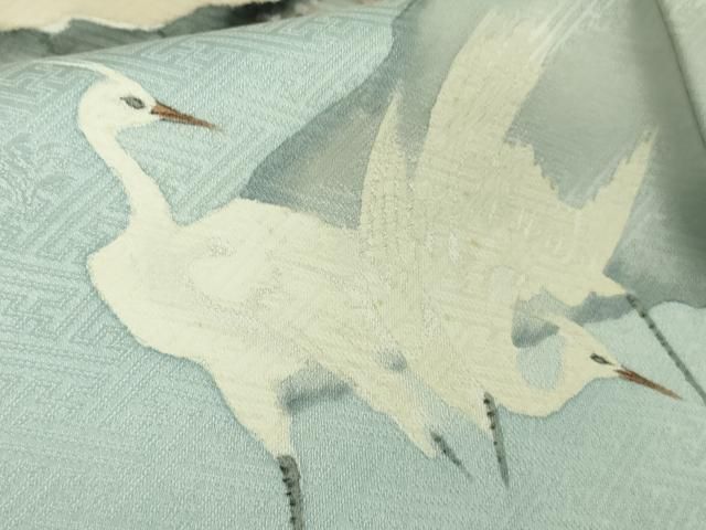 手描き 孔雀