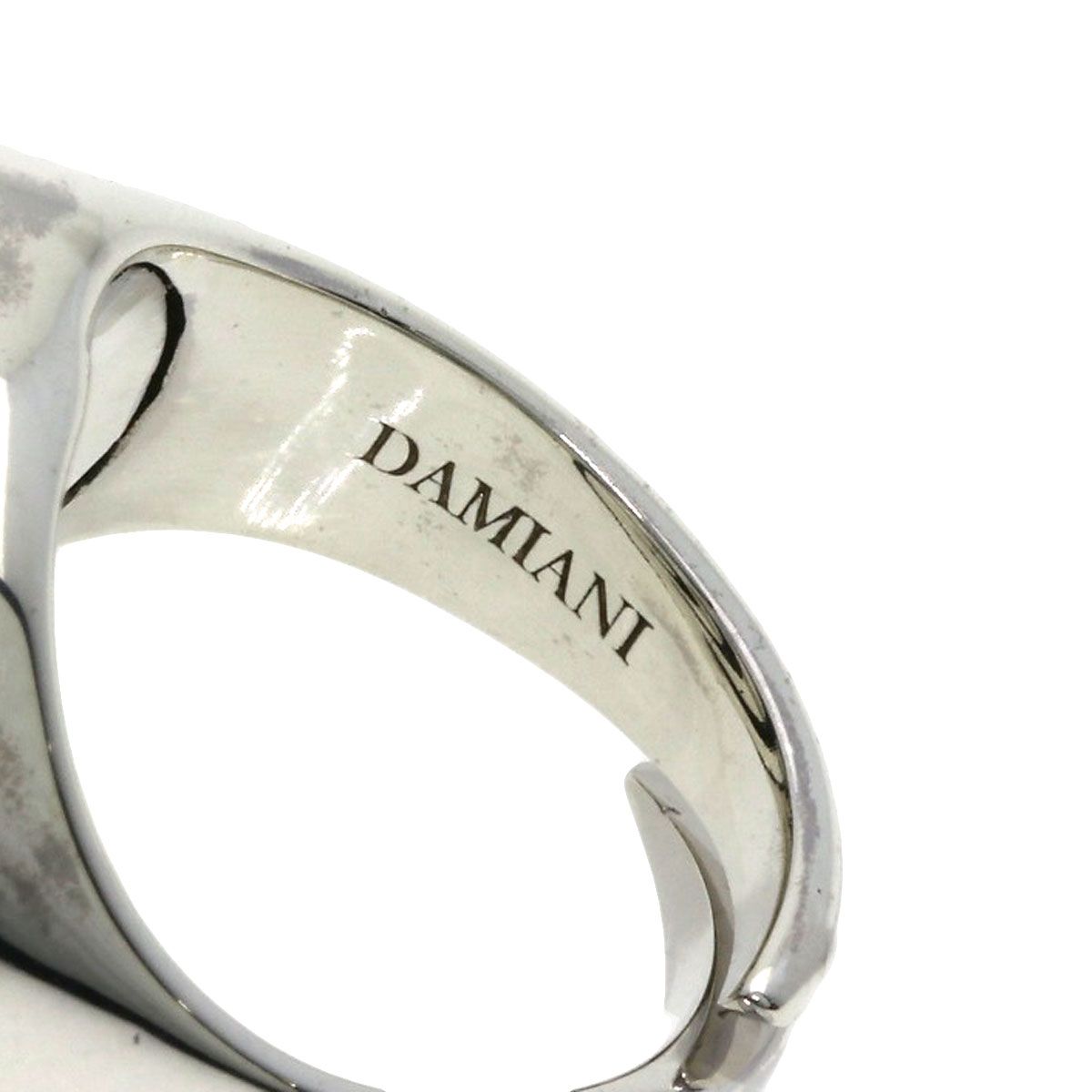 Damiani ダミアーニ ダミアニッシマ オニキス ダイヤモンド リング・指輪 SV レディース - メルカリ