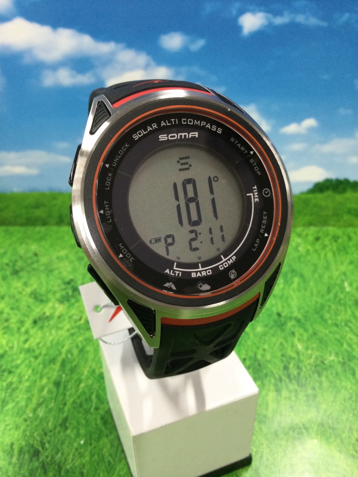 SEIKO SOMA ソーマ NS24001 SOLAR ALTI COMPASS - メルカリ