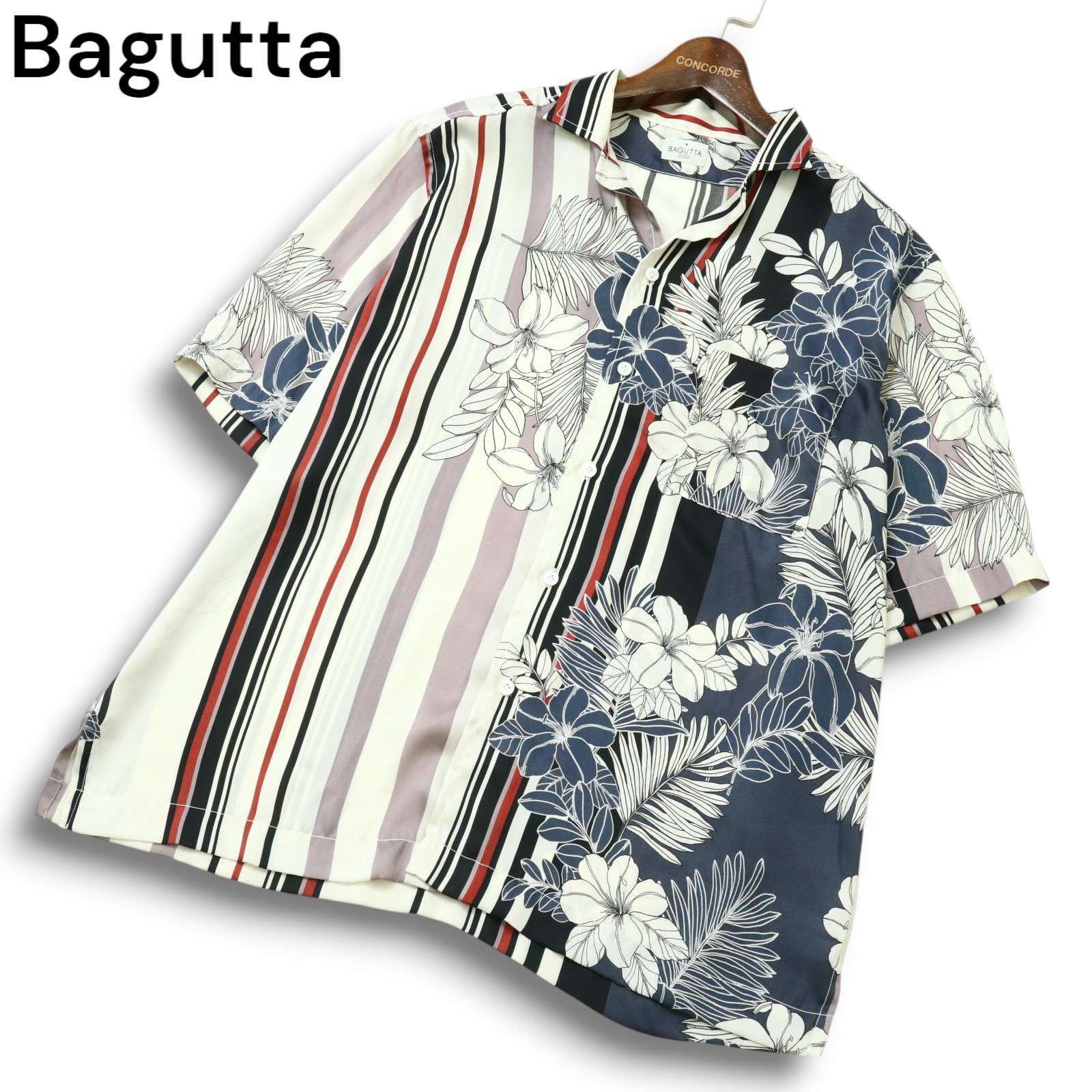 バグッタ BAGUTTA シャツ SUMMER SALE】Bagutta(バグッタ)ROSAC 09540 リボンタイ