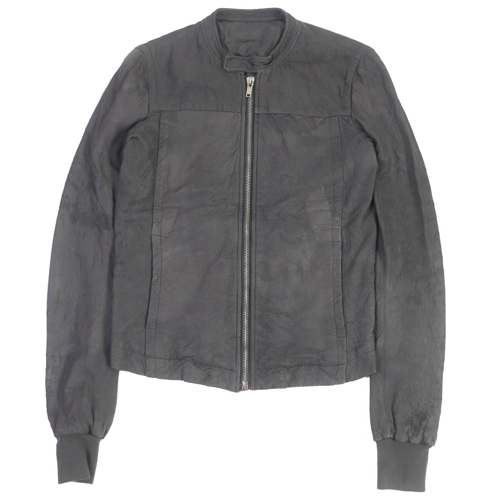 Rick Owens シングルライダース　ラムレザー Rick Owens シングルライダースラムレザー