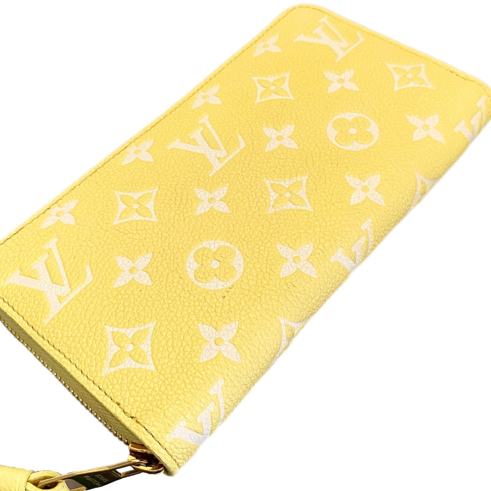 日本限定】Louis Vuitton 長財布 ジッピーウォレット イエロー - PETIT