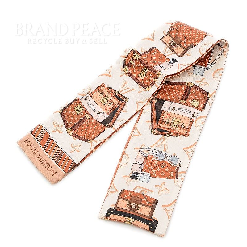 ルイヴィトン LOUIS VUITTON スカーフ バンドー フォール フォー ユー M77804 ブラウン ルイヴィトン LOUIS VUITTON スカーフ バンドー フォール フォー ユー