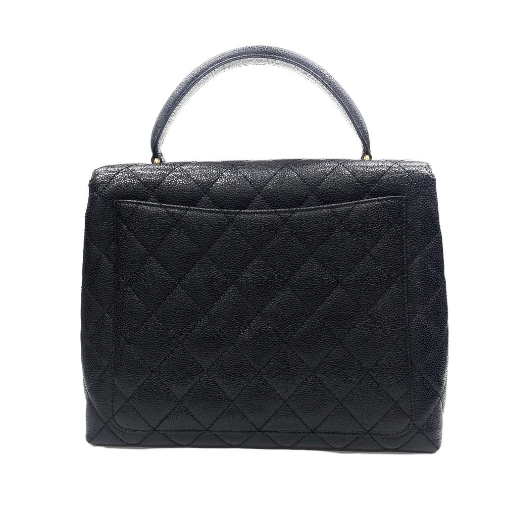 CHANEL シャネル ハンドバッグ マトラッセ キャビアスキン ターン