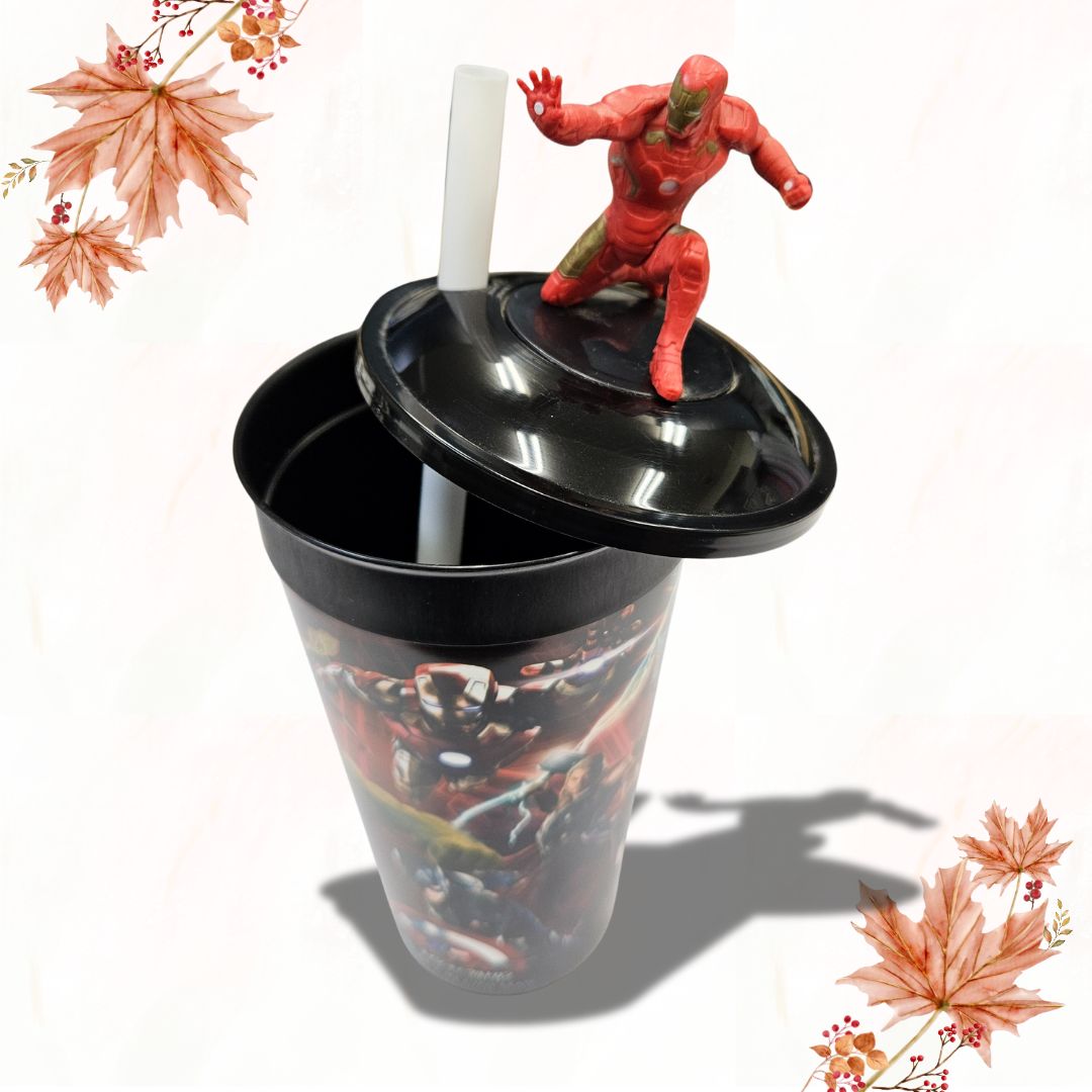 美品　マーベル　アベンジャーズ　劇場限定　タンブラー　ドリンクボトル　フィギュア MARVEL アベンジャーズ 劇場限定 ドリンクカップ アイアンマン