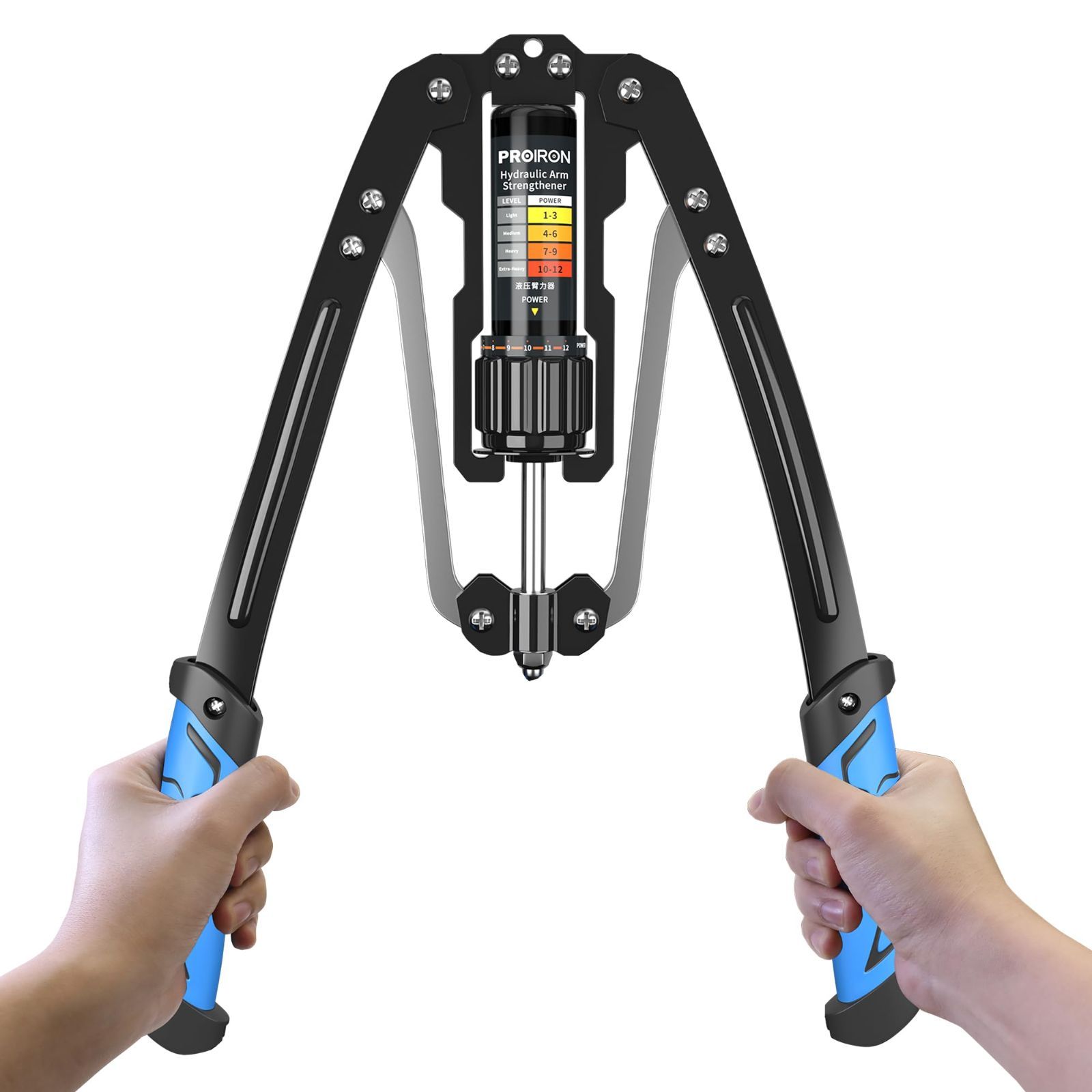 胸筋トレーニング 油圧式 筋トレグッズ 10～200kg調整可 アームバー Amazon.co.jp: アームバー 油圧式 エキスパンダー 筋トレグッズ