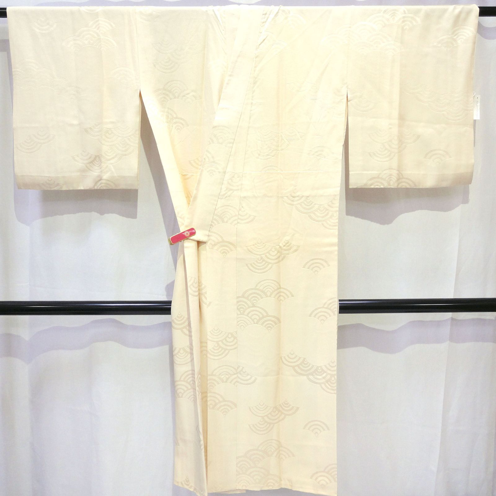 正絹 襦袢 着物 青海波 No.200701-0323 梱包サイズ60