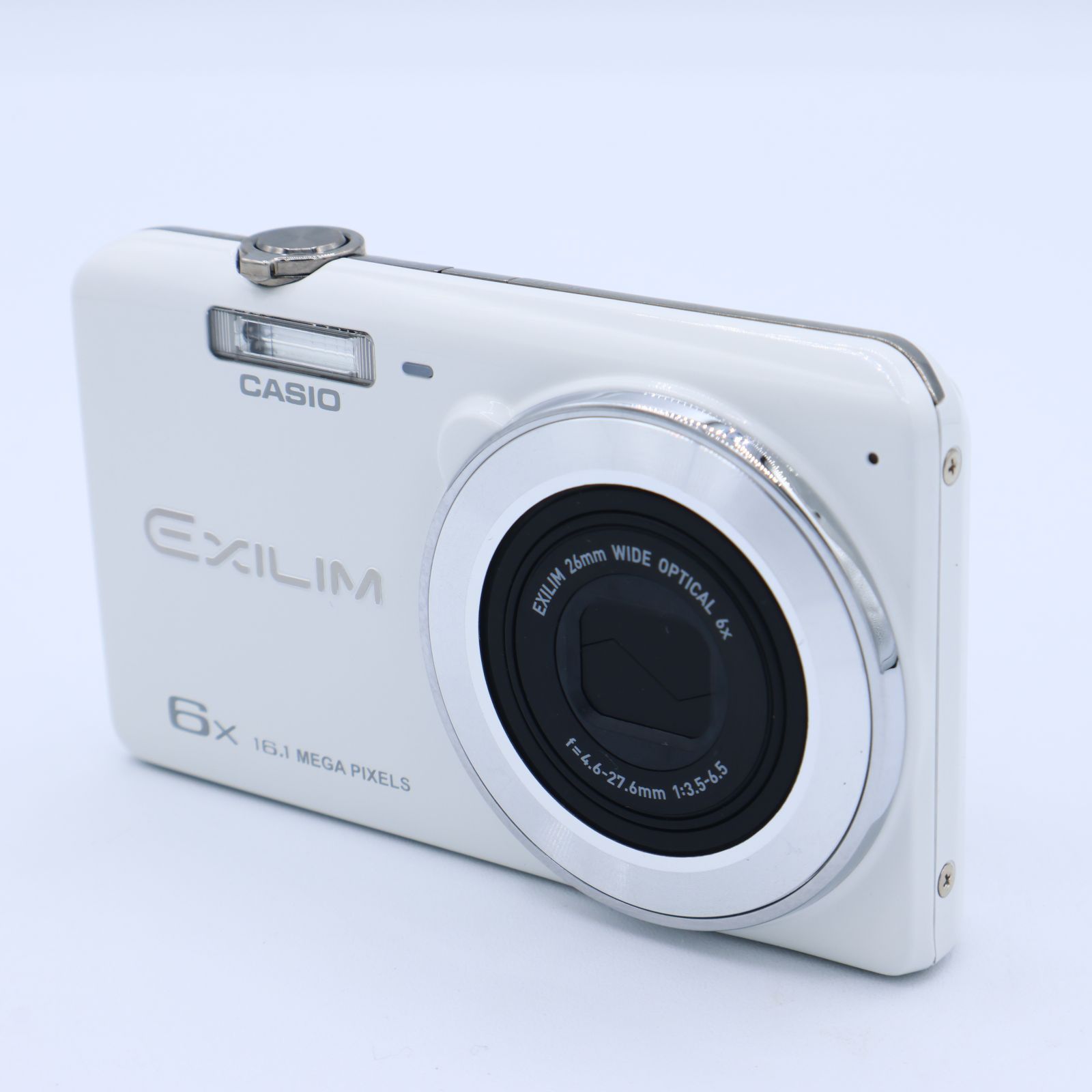 CASIO カシオ デジタルカメラ EXILIM EX ZS 26 WE 広角26 mm 光学6倍ズーム 1610万画素 ホワイト 251018_
