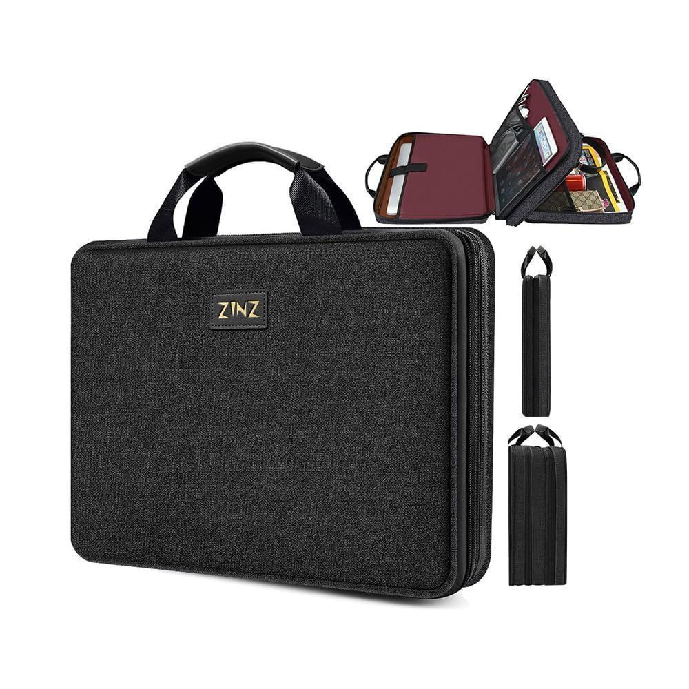 【人気商品】撥水加工係るほとんどの15-16 バッグ PC 可変容量 薄型 インチ MacBook/Dell/Ausu/Acer/HP/Lenovo/SamsungB06K01 16 15.6 15 パソコンケース ZINZ