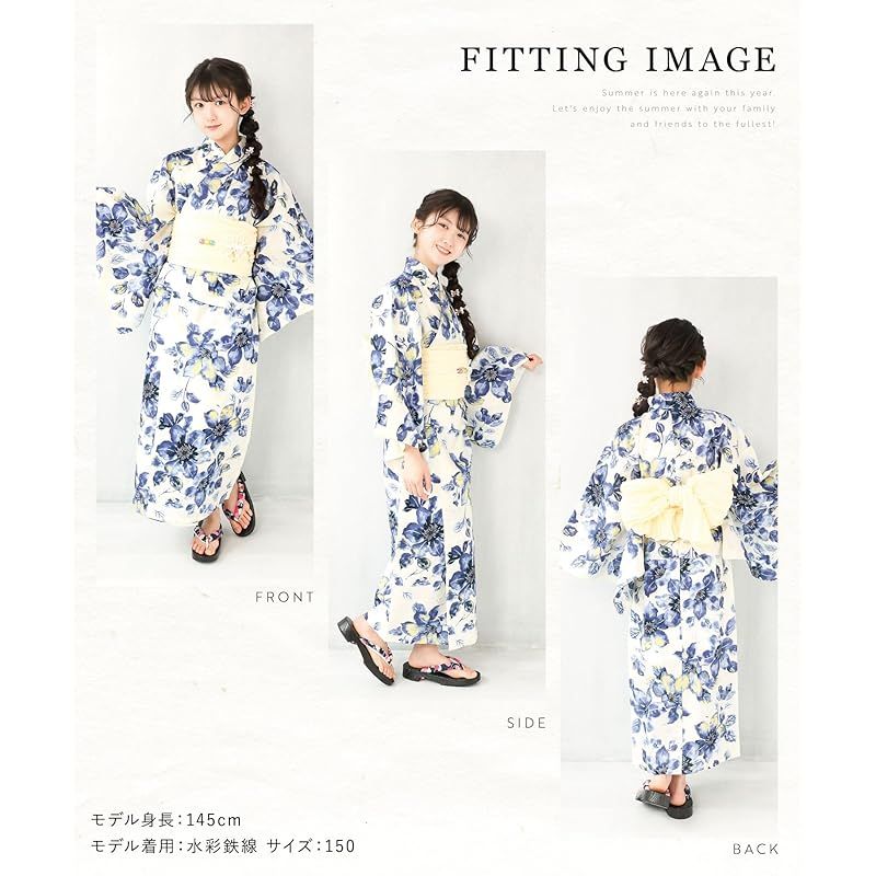 浴衣ドレス　薔薇柄　地雷系　平成姫ギャル　160cm和ロリY2K兵児帯セット売り 浴衣ドレス 薔薇柄 地雷系 平成 姫ギャル 160cm和ロリY2K兵児帯セット 浴衣