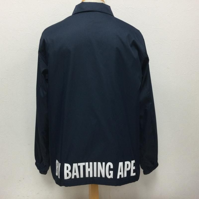 A BATHING APE 猿フェイス バックロゴプリント コーチジャケット A BATHING APE 猿フェイス バックロゴプリント コーチジャケット