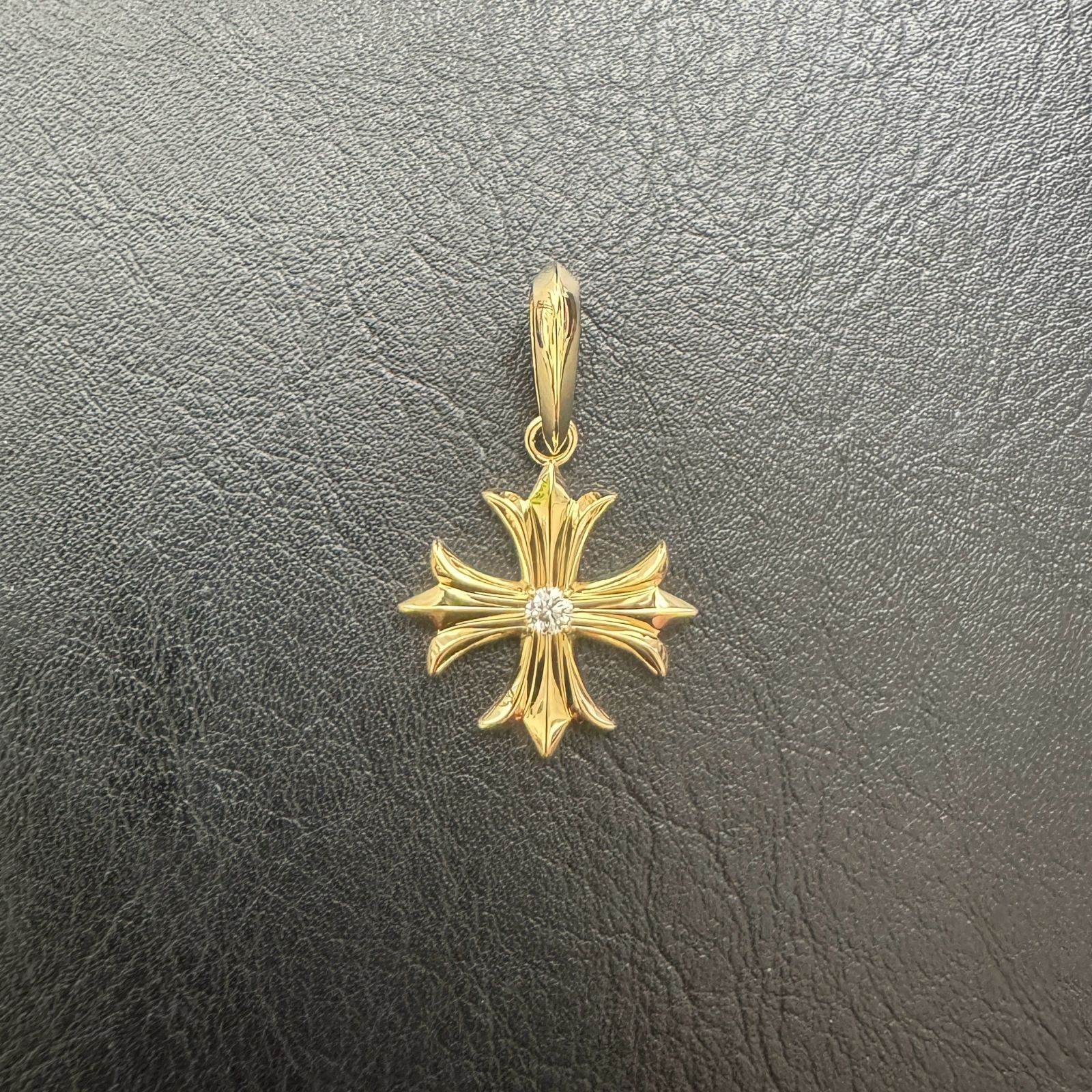 K18 ダイヤモンド クロスンダント （L) 喜平用 - メルカリ 