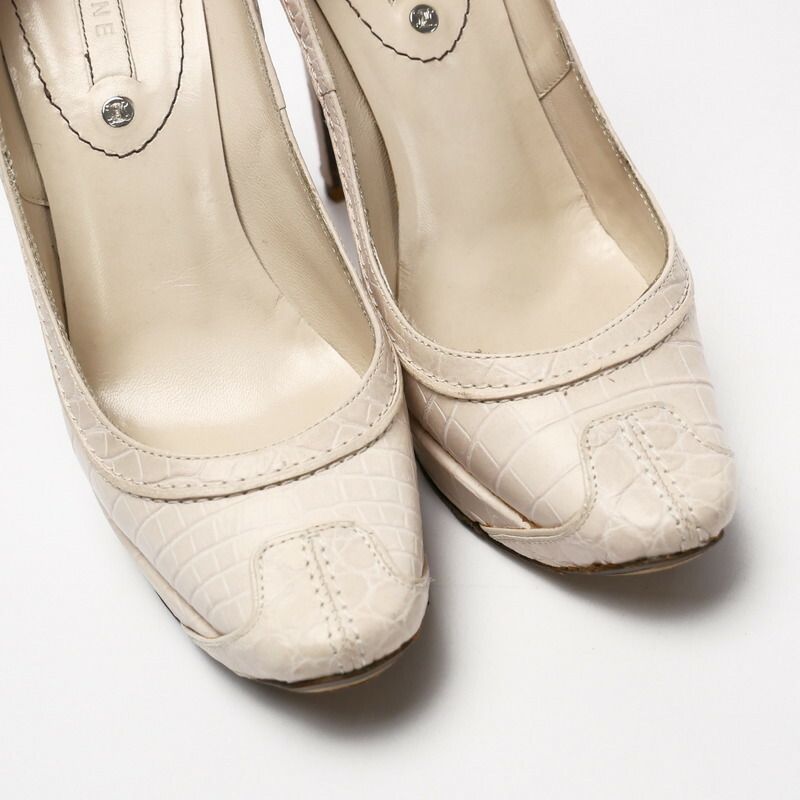 □美品□CELINE セリーヌ パンプス 靴 サイズ 34（21cm相当 