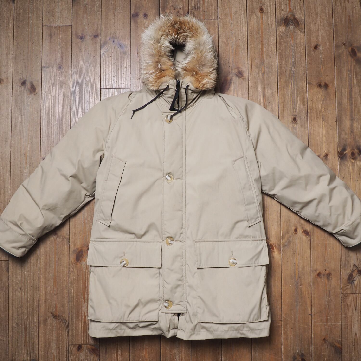 80s Eddie Bauer 黒タグ グースダウン ダウンコート フィールド