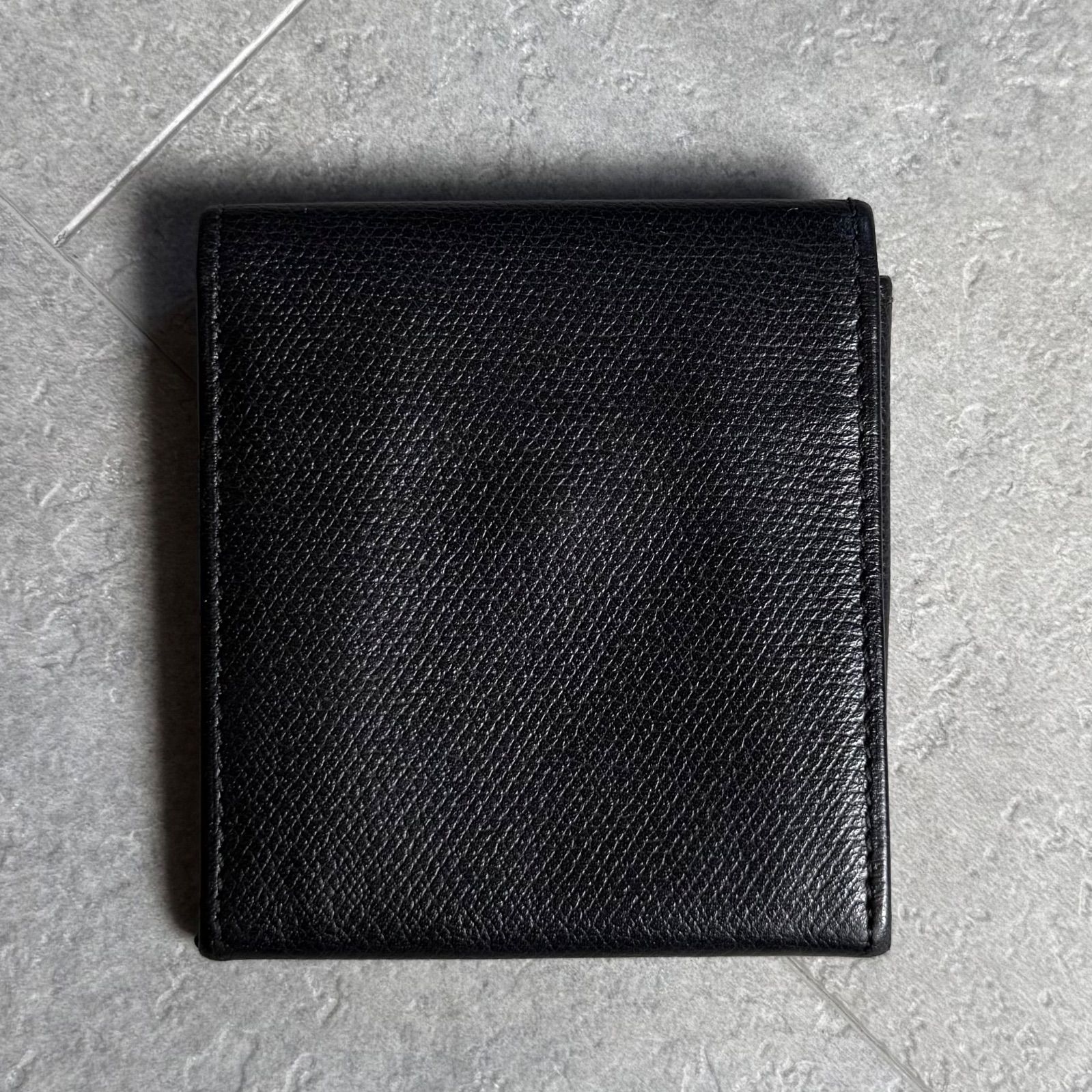 【美品】CHANEL　シャネル　ココボタン　コインケース　ブラック CHANEL シャネル ココボタン ココマーク レザーコインケース