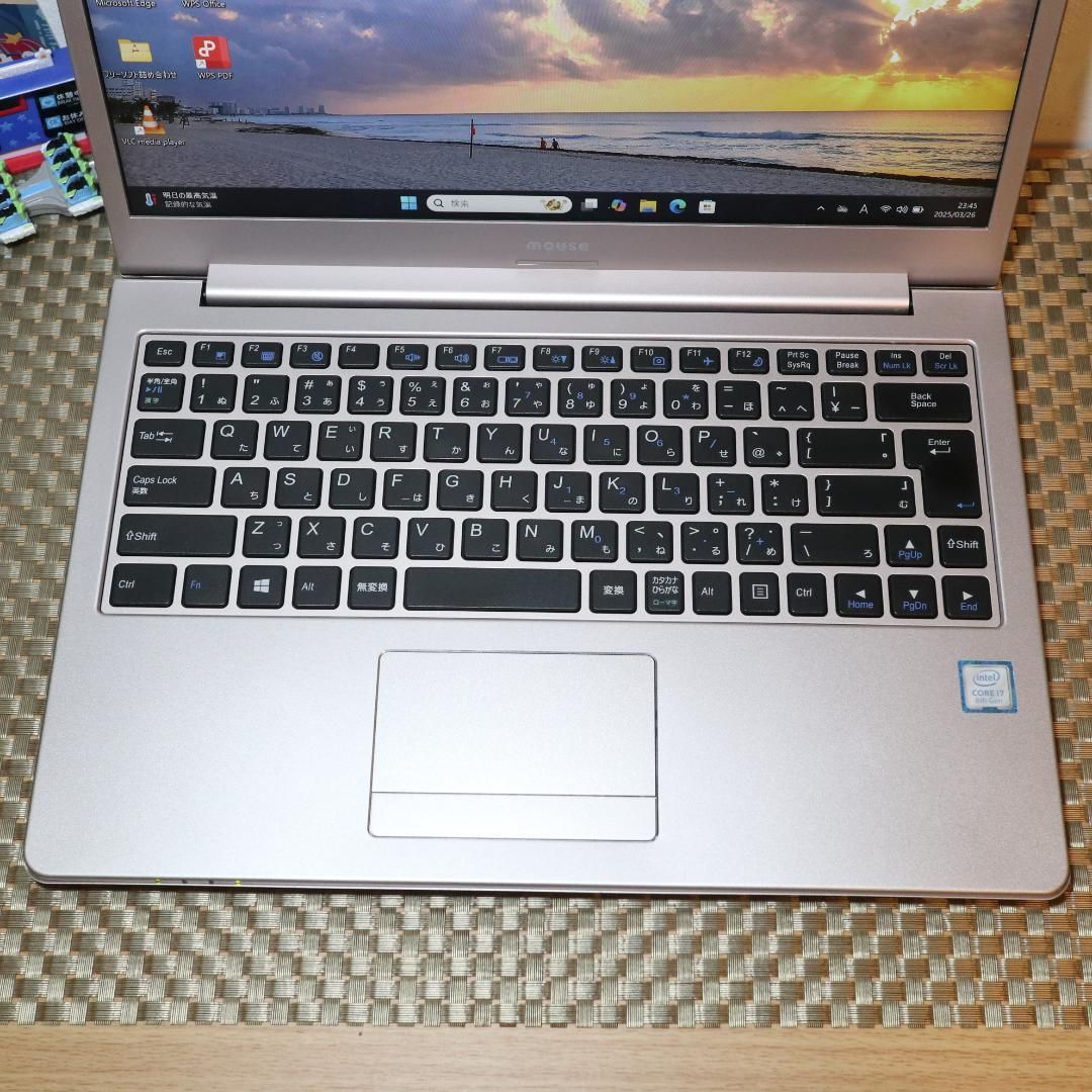 Win11公式対応8世代Corei7|メ16|SSD HDD|無線|カメラ