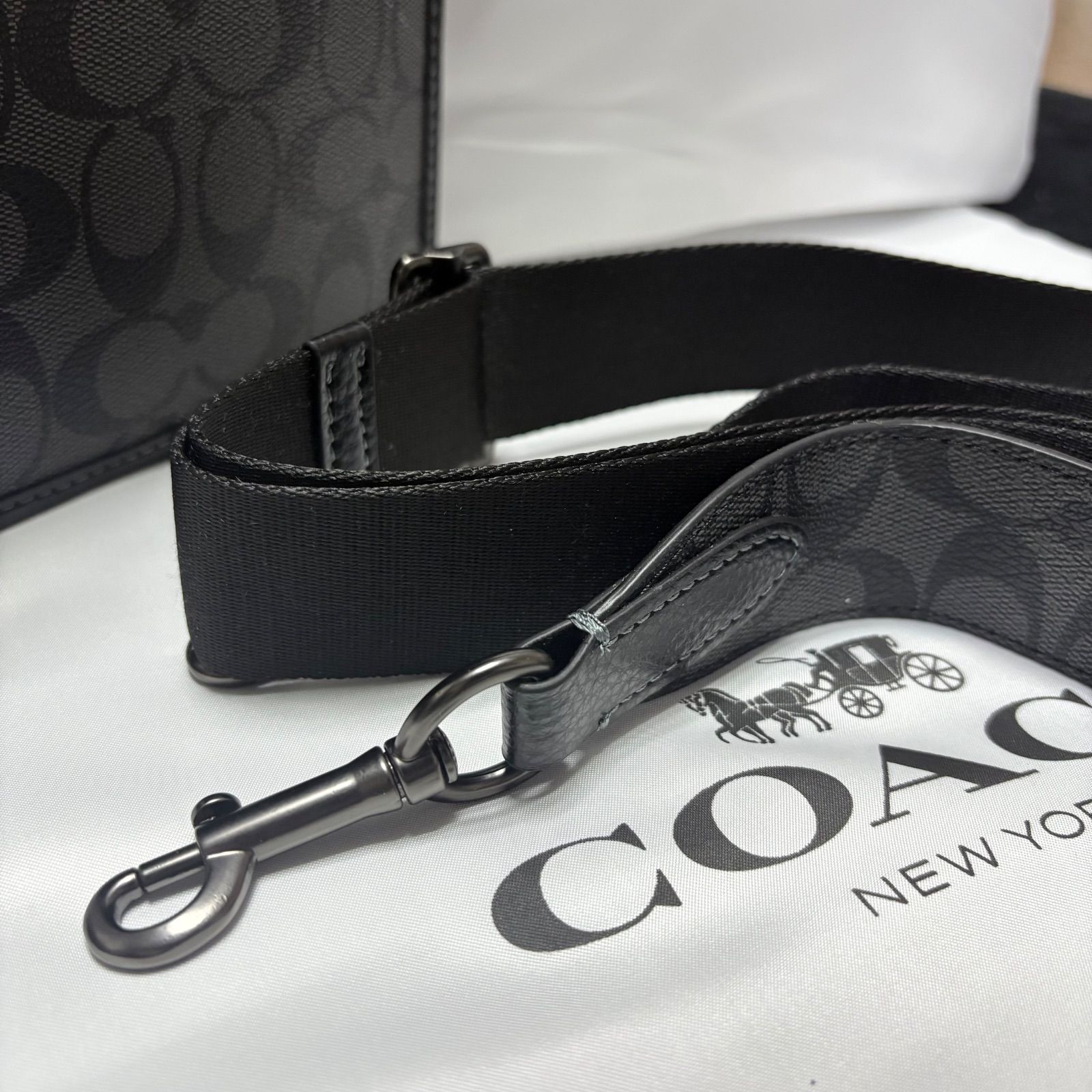 ♥ COACH コーチ CC009 メンズショルダーバッグ
