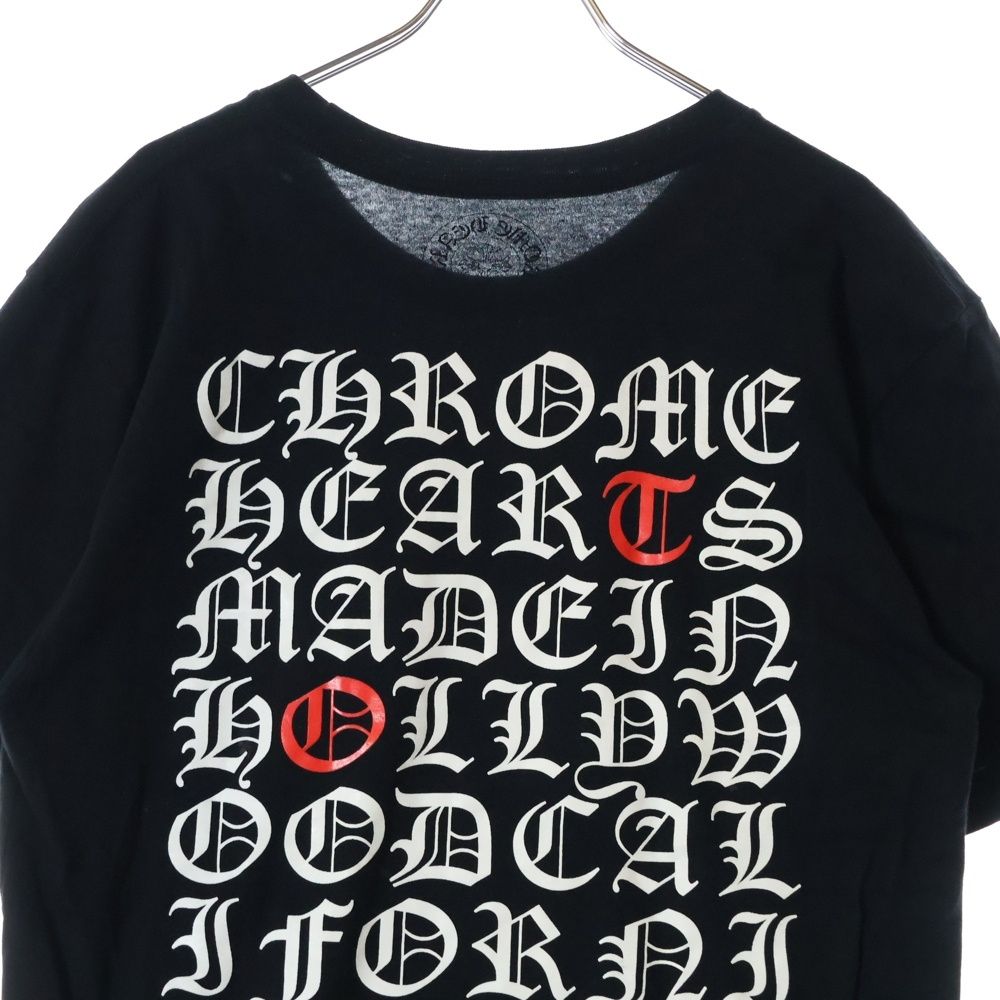 CHROME HEARTS (クロムハーツ) CH T-SHRT 1 バック英字プリントT