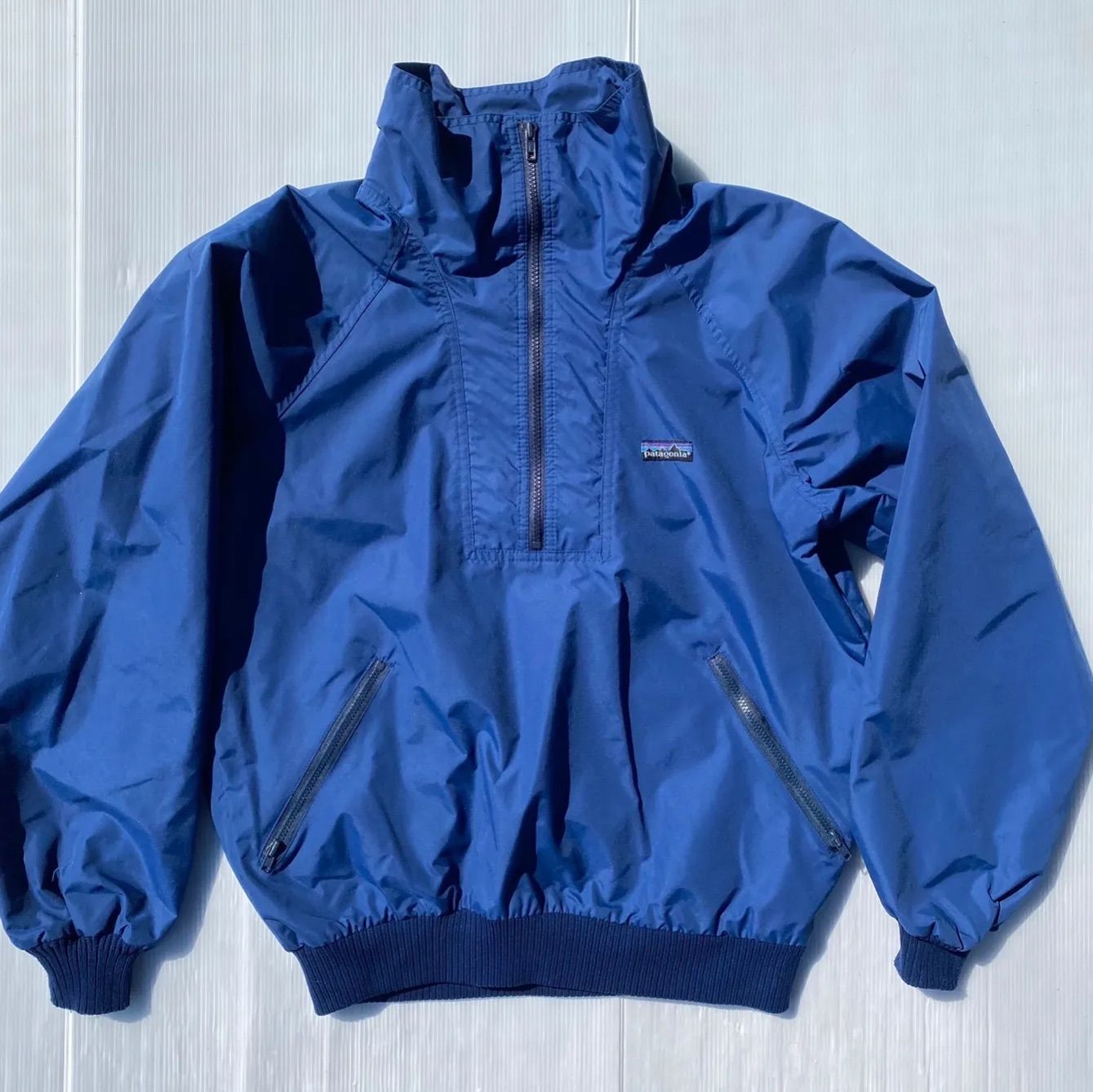 80's】USA製 Patagonia ハーフジッププルオーバー パタゴニア ロイヤル