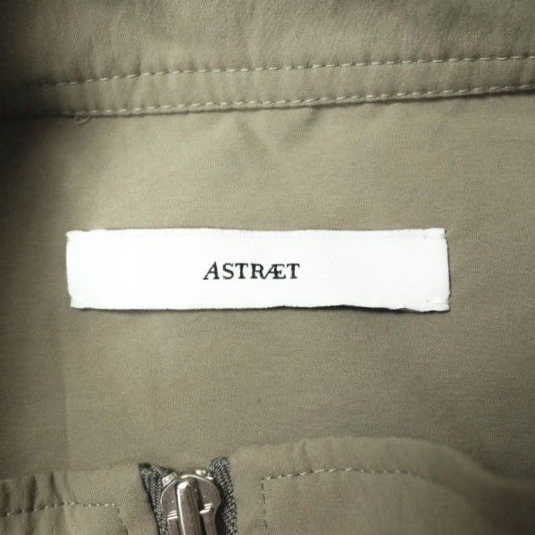 ASTRAET アストラット 23SS 日本製 PE ハーフジップ2ポケットスタンド