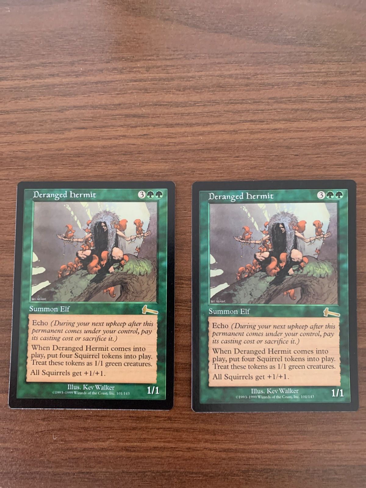 MTG ULG Deranged Hermit 錯乱した隠遁者 英語版 2枚セット