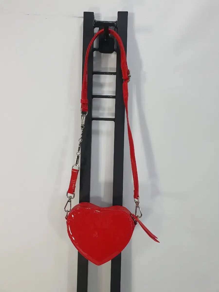 MSGM ミニ クロスボディバッグ ハート 赤 キッズ バッグ