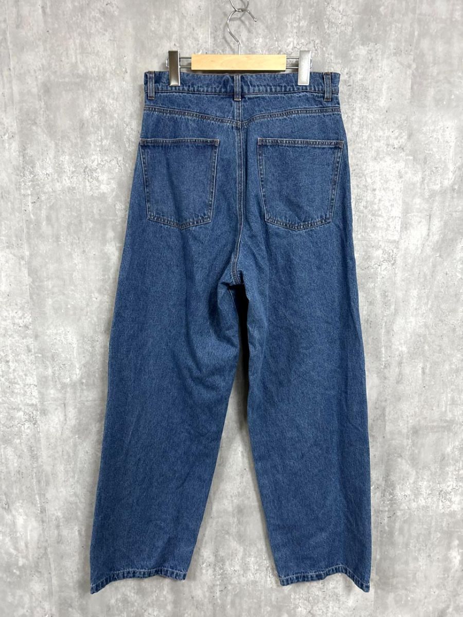 美品 MONO-MART モノマート ストレート デニムパンツ sizeM/青